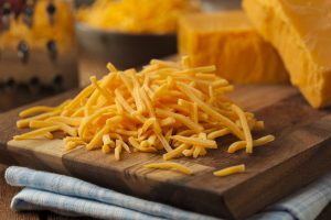 shredded cheddar cheese